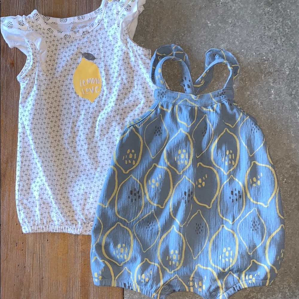 Lemon Rompers